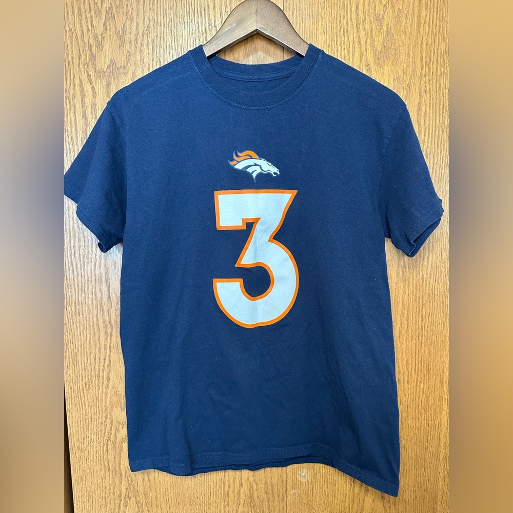 Denver Broncos Navy Graphic Tee